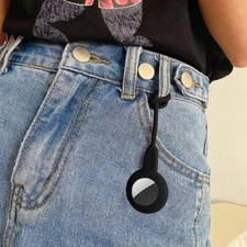 AMZER Anti-scratch Silicone Protective Cover with Hook Loop For Apple AirTag