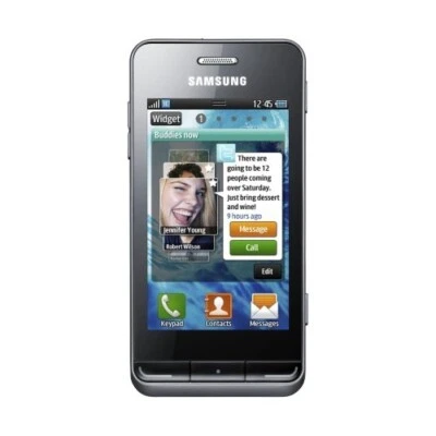 Samsung  Wave GT-S7230 - schwarz (Ohne Simlock) Smartphone