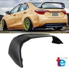Trunk Spoiler Wing For Toyota Corolla L Le Se Xse 2014-2020 Black Stand Up Big Trunk Spoiler Wing For Toyota Corolla L Le Se Xse 2014-2020 Black Stand Up Big