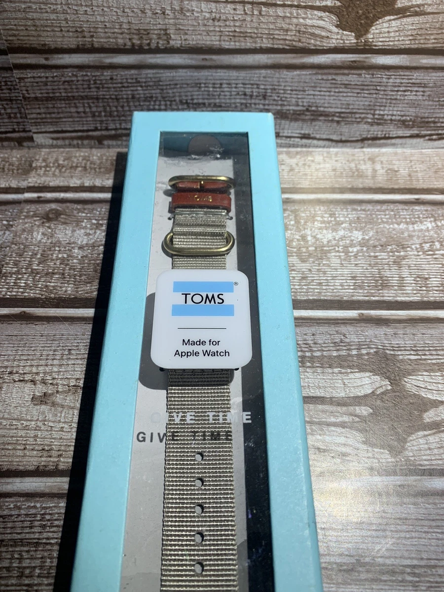 Toms apple watch band 42mm clearance