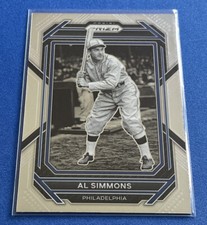 2023 Panini Prizm Baseball #220 Al Simmons Philadelphia Athletics