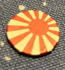 Axis and Allies Revised Japanese roundel marker spare pieces