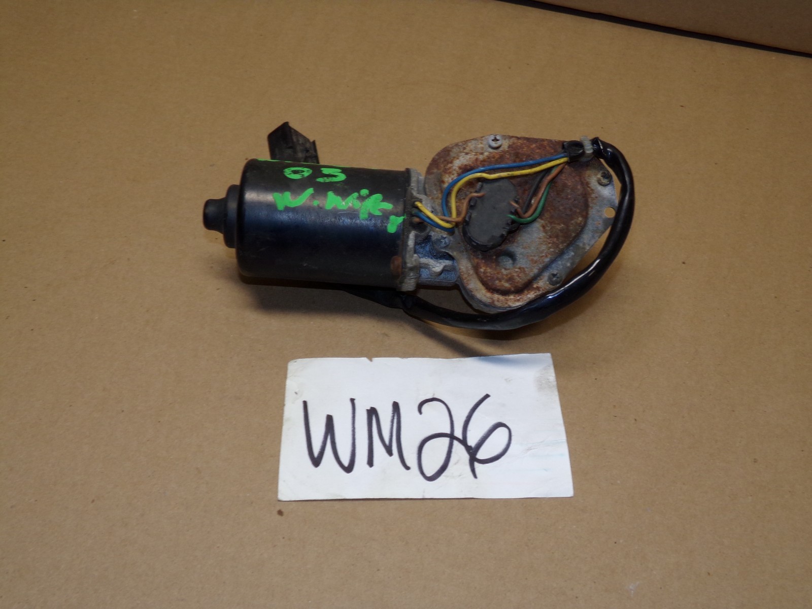 03 04 05 06 Jeep Wrangler Used front Windshield Wiper Motor #26-WM