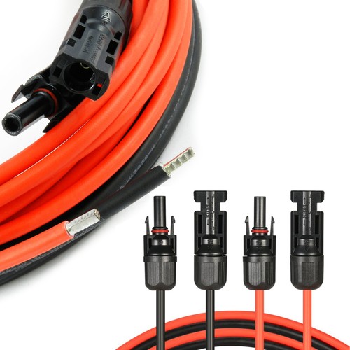 Solar Cable 4mm ² 6mm ² - Red Black - 1m To 50m Connection Charge Controller PV - Bild 2 von 4