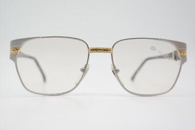 Vintage Brille STUDIO METALLIC 164 Silber Gold Mehrfarbig Oval Brillengestell