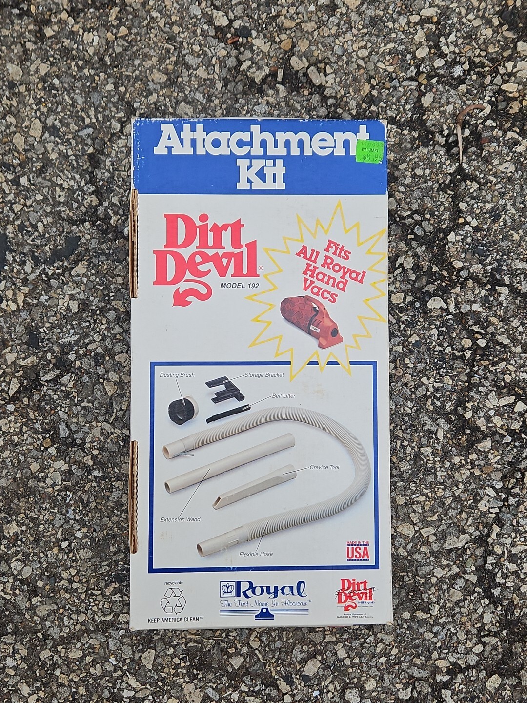 DIRT DEVIL ATTACHMENT KIT Model Number 192 Fits All Royal Hand Vacs Brands