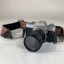 Nikkormat Nikon EL 35mm SLR Film Camera W/ Tamron Tiffen UV Haze 58mm Lens