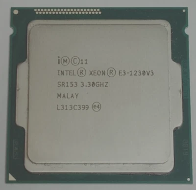 Intel Xeon E3-1230 v3 (4x 3.33GHz) LGA 1150 / 8MB/ Prozessor - Bild 1 von 2