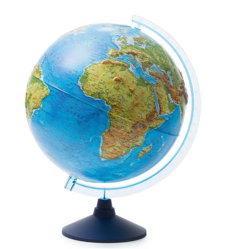 Cable-Free Illuminated World Globe LED Light Up Lamp Gl…