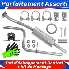 Pot d'échappement Citroen C3