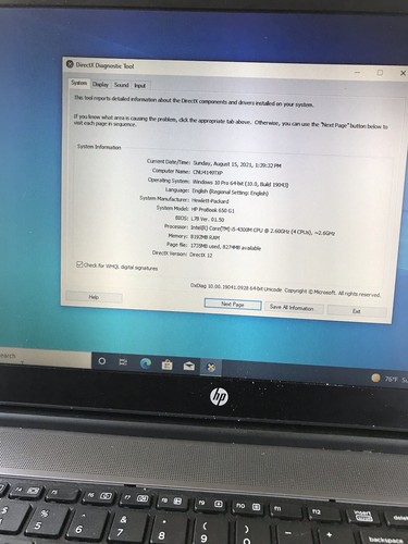 HP ProBook 650 G1 15.6" (128GB SSD, Intel Core i5-4300M, 2.6GHz, 8GB RAM) Notebo - Afbeelding 10 van 10