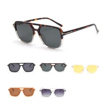 Occhiali da sole uomo donna moda TR90 retrò polarizzati occhiali da sole UV 400