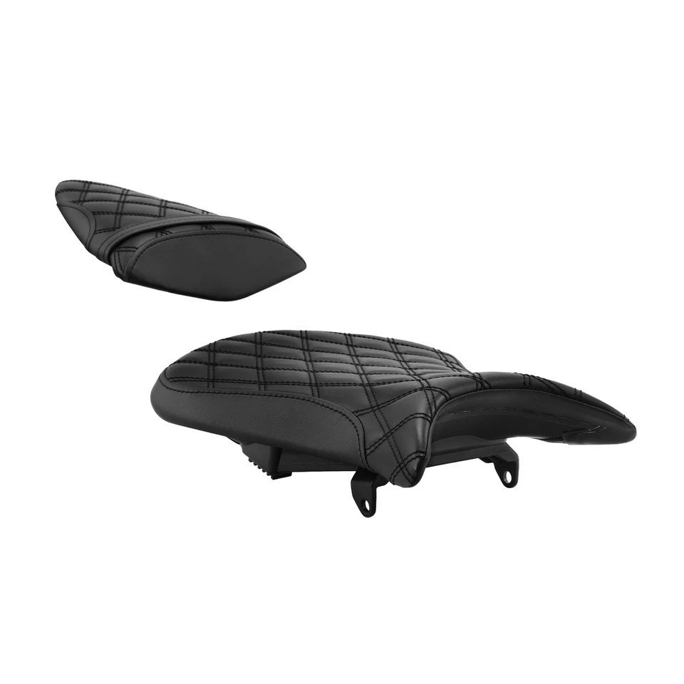 Rider Driver & Passenger Seats Fit For Kawasaki Ninja ZX6R 2007-2008 2007 2008 - Image 3 of 4