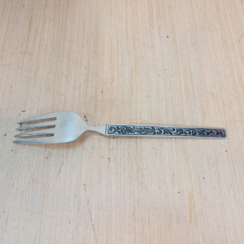 Riviera Monterey Stainless 9" Cold Meat Serving Fork(Design Back) Flatware Japan - Picture 4 of 6