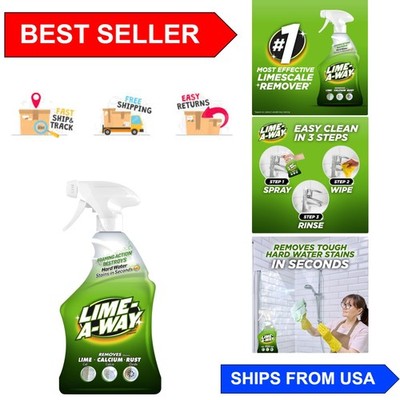 Fast-Acting Hard Water Stain Remover Spray - 22oz for Effortless Cleaning