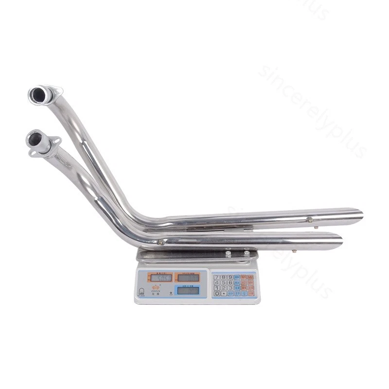 Sistema completo silenciador tubo enlace delantero escape Honda Shadow ACE 1100 1995-2008 Foto 4 de 4