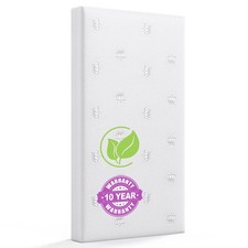 Breathable Crib Mattress, Dual-Sided Premium Memory Foam Mattress, Waterproof...