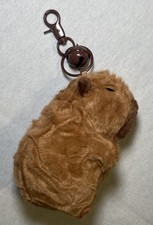 New Capybara Bag Charm Keychain Soft Plush Cute