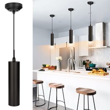 Black Pendant Light Led Modern Pendant Light Fixture For Kitchen Island Industri