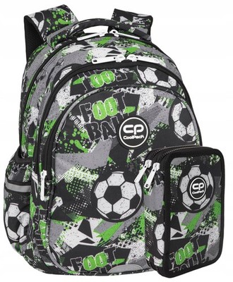 School Backpack ''Let's Gol'' Set for Boys Grades 1-4 with Pencil Case