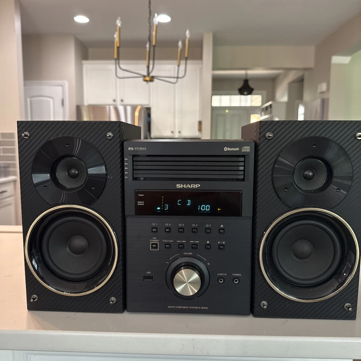 Sharp Home Audio Compact & Shelf Stereos with Bluetooth for sale