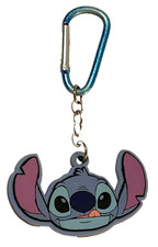 Disney STITCH Head Blue Keychain
