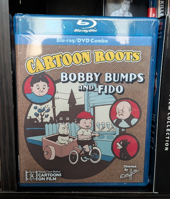 Cartoon Roots: Bobby Bumps and Fido Blu-ray/DVD Combo Earl Hurd Restored