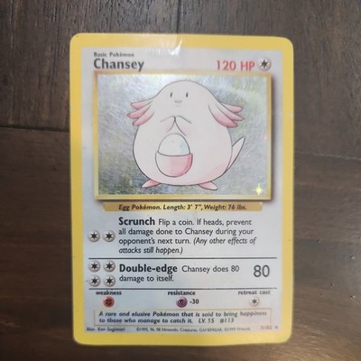 Chansey 003/102 Base Set Holo