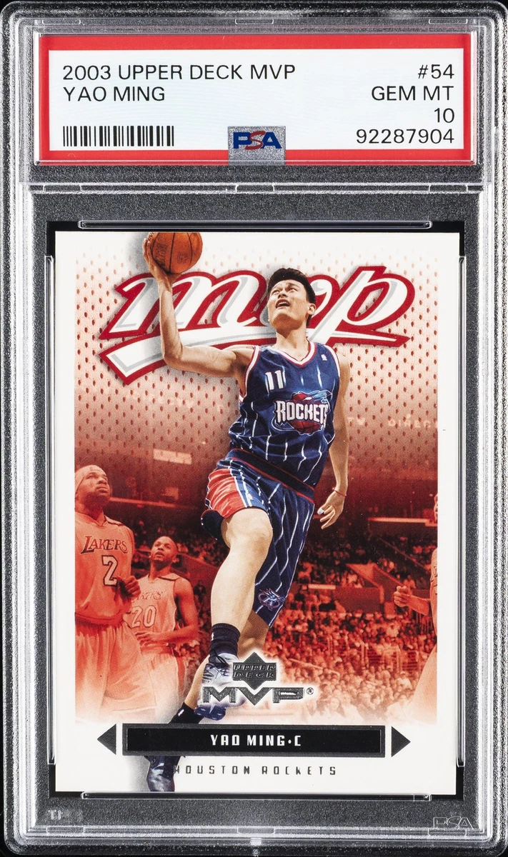 その他 UD GLASS Yao Ming auto Yao Ming 10 Graded Basketball Sports Trading Cards & Accessories