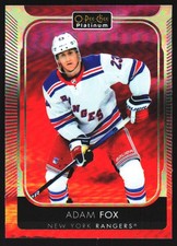 2021-22 O-Pee-Chee Platinum #20 Adam Fox Sunset