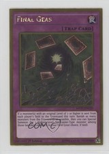 Final Geas Gold Edition 1st Ed. YuGiOh The Dark Side of Dimensions Movie Pack