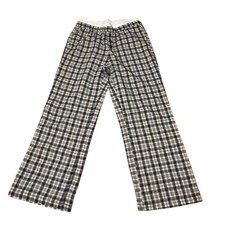 FULL TILT Plaid Button Fly Lounge Pants Size M