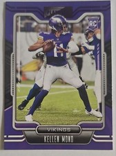 2021 Panini Playbook - Purple #122 Kellen Mond Near Mint