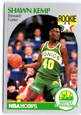 1990-91 NBA Hoops - Shawn Kemp #279 (RC)