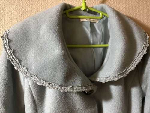 Axies Fam Axes Femme Light Blue Round Color Coat M - Imagen 3 de 4