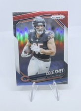 Cole Kmet 2025 Panini Prizm Red White & Blue Prizm #112 Bears