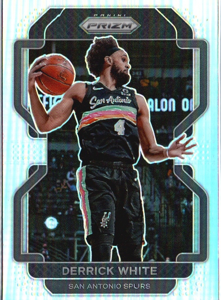 2021-22 Panini Prizm #19 Derrick White Silver