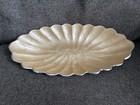 JULIA KNIGHT PEONY SNOW 15 1/2" OVAL BOWL HANDMADE IN INDIA SAND CAST ALUMINUM — photo 2