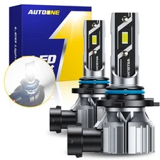 AUTOONE 9006 LED Headlight Kit Low Beam Bulb Super Bright 6500K White E3 Serie H