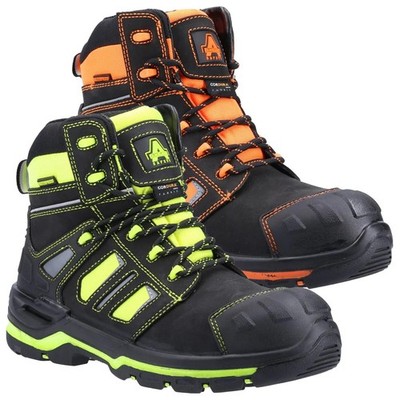 Herren Amblers Radiant Wasserdicht Hi-Viz Compsite Sicherheitsstiefeletten Größen 7 bis 13
