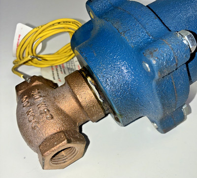 JD Gould Q-3-2 1/2'' Solenoid Valve NOS NIB Brass 115V Explosion Proof Tested