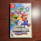 Super Mario Bros. Wonder (Nintendo Switch, 2023) CIB Complete Tested Works