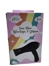 Aria Beauty Tonic Mini Blowdryer  Diffuser - Black