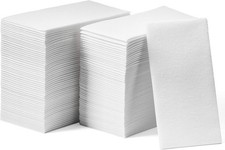 Lintext Disposable Linen-Feel Guest Towels - 12" x 17" Cloth-Like Hand Towels -