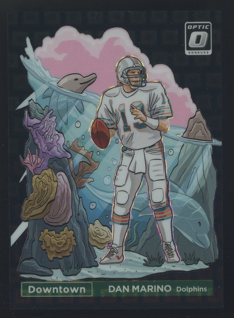 2023 Donruss Optic Downtown Black Pandora #D-8 Dan Marino HOF 16/25 CASE HIT