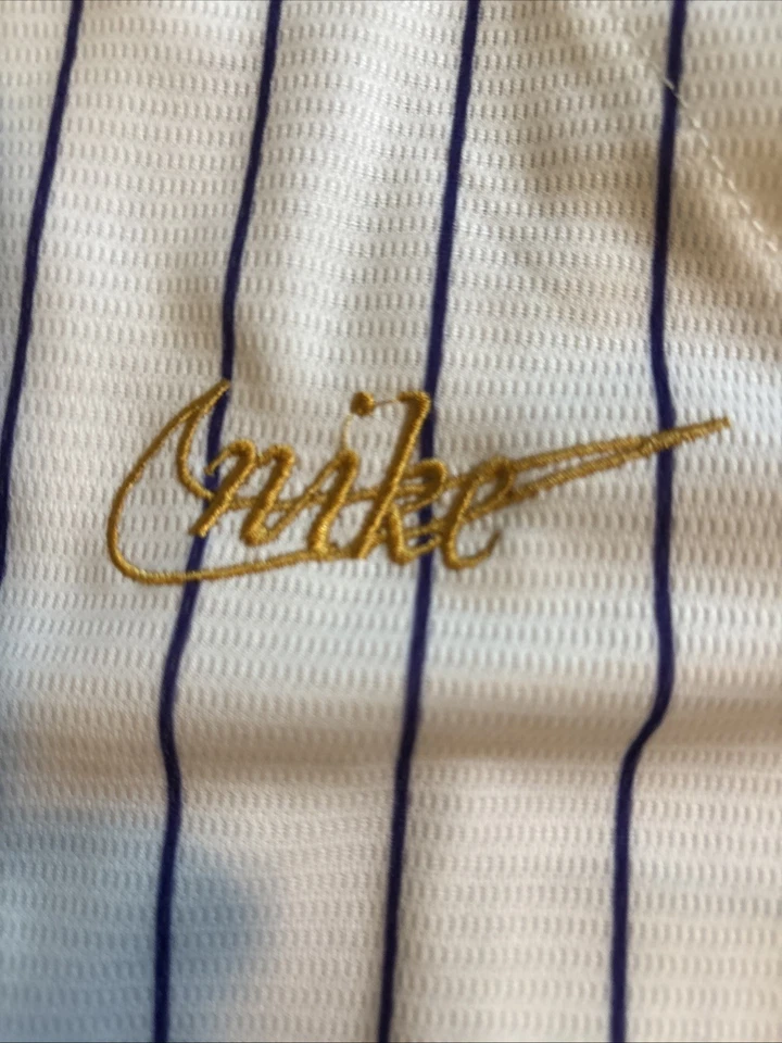 Camiseta Nike, Arizona Diamondbacks Randy Johnson. Serie Mundial 2001. Talla XL. Foto 3 de 4