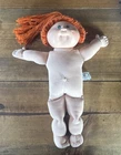 Vintage Cabbage Patch Kids Doll 1978-82 Coleco Orange Yarn Hair Green Eyes Nude
