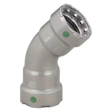 Viega 25245 Viega Megapress 45 Elbow, 1-1/4" X 1-1/4"