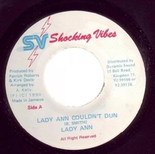 Lady Ann - Lady Ann Couldn't Dun, 7", (Vinyl)