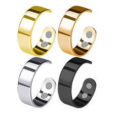Relief Pain Weight Loss Magnetic Adjustable Ring Relief Men Women Jewelry Gift